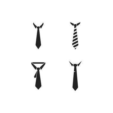 Nicktie logo simgesi vektör kavramı illüstrasyon 