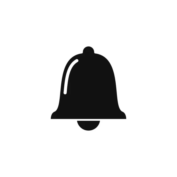 Illustration vectorielle de modèle d'icône de cloche d'alarme vectorielle — Image vectorielle