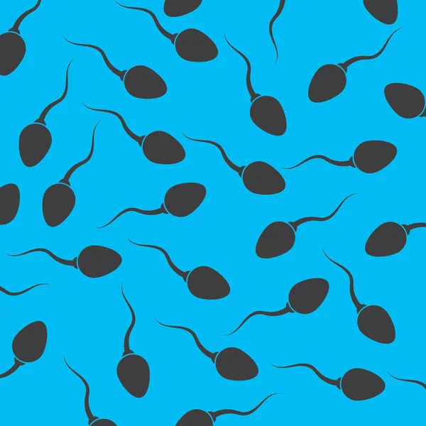 Hintergrundvektor Sperma / Spermatozoen — Stockvektor