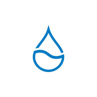 Soyut su damlaları sembolleri kümesi