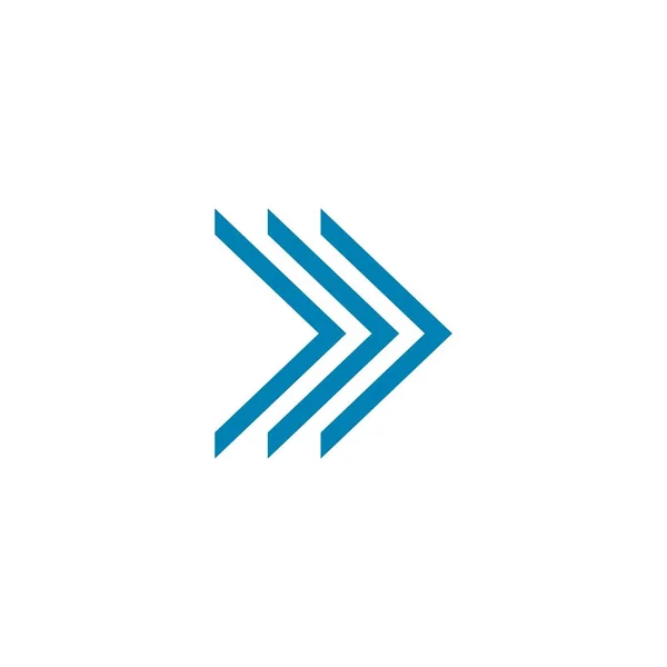 Pijlen vector illustratie pictogram Logo Template — Stockvector