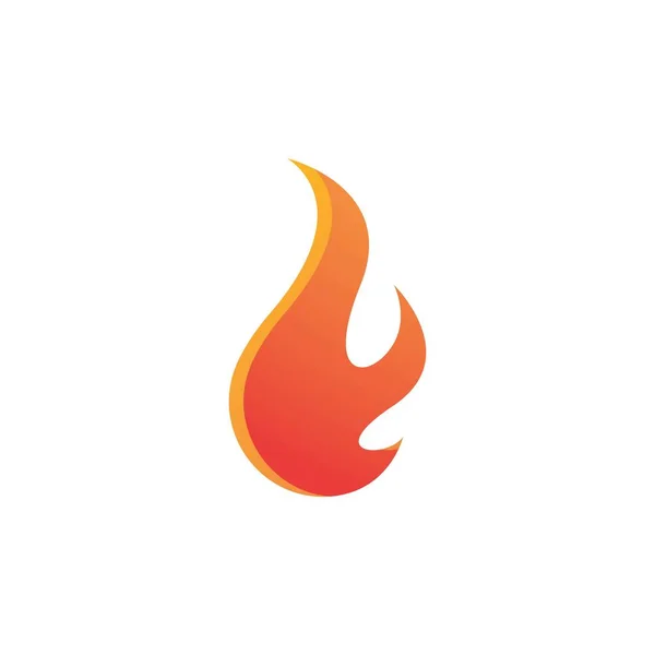 Φωτιά φλόγα λογότυπο πρότυπο διάνυσμα εικονίδιο πετρελαίου, φυσικού αερίου και ενέργειας λογότυπο — Διανυσματικό Αρχείο