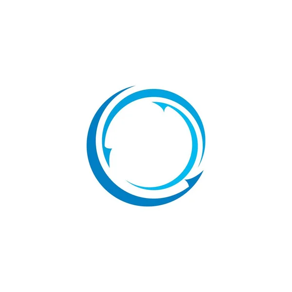 Flechas círculo vector icono ilustración Logo Plantilla — Vector de stock