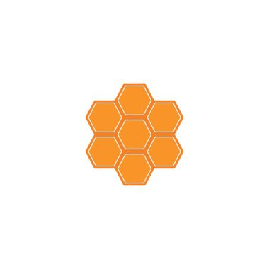 Bal tarak logosu vektör simgesi kavramı 