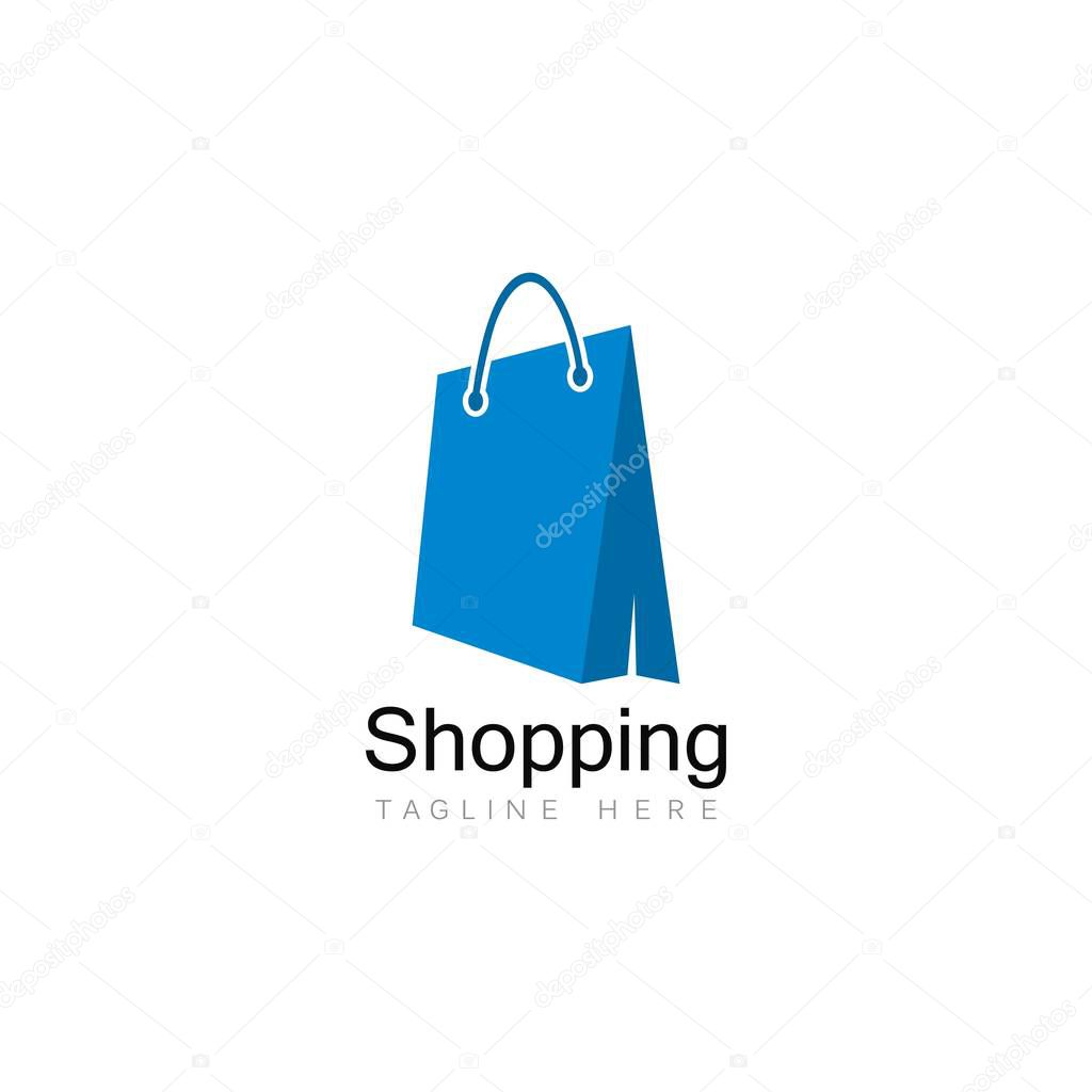 Shopping Logo vector icon illustration 