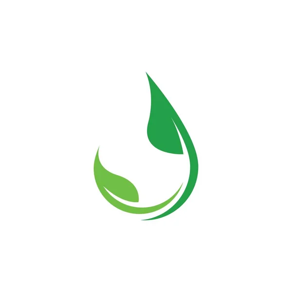 Conception de logo vecteur feuille d'arbre — Image vectorielle