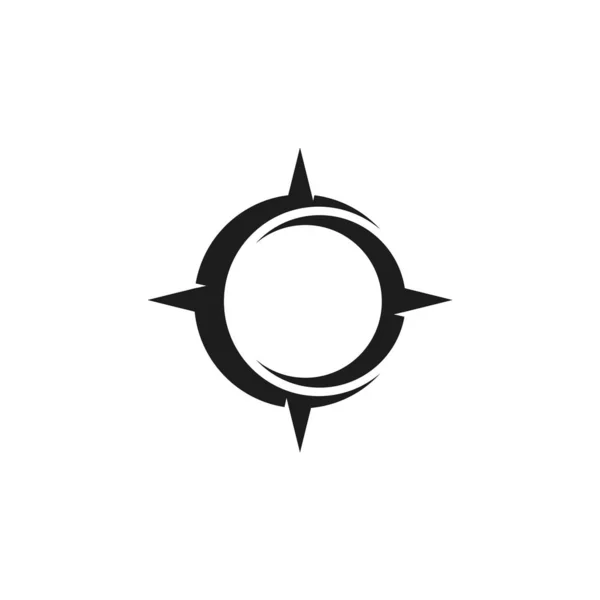 Compass Logo Template vector icon illustration — Stock Vector