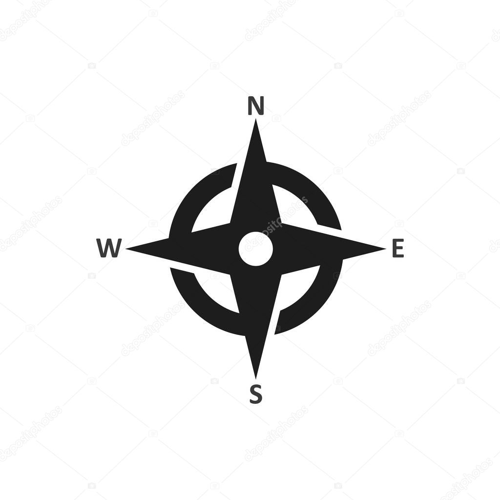 Compass Logo Template vector icon illustration 