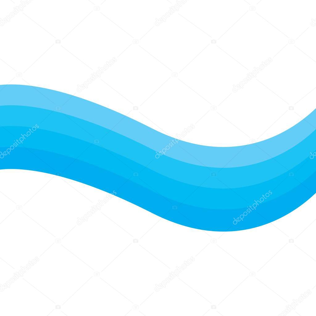 wave background vector illustration 