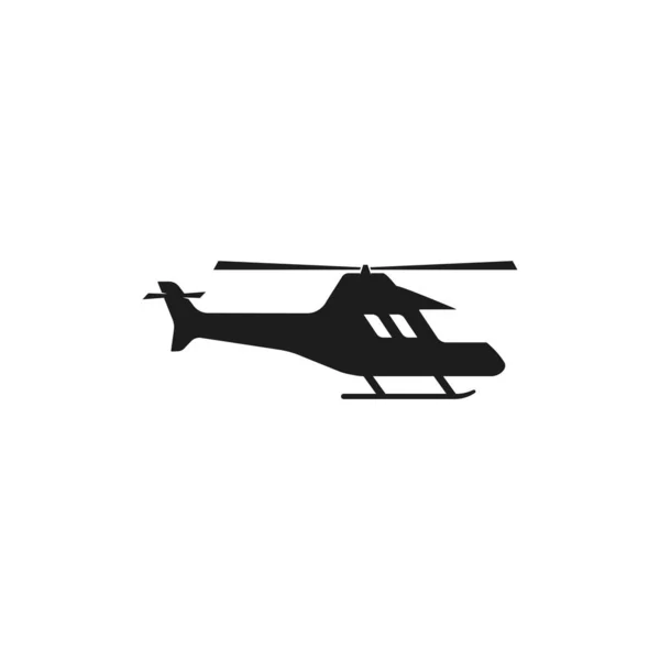 Helicopter logo vector icon illustration — Stock Vector