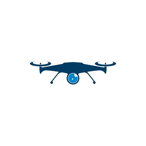 Drone logo vector icoon — Stockvector