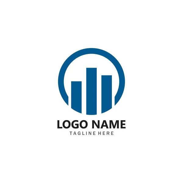 Professionelle Logovorlage Vektor für Business Finance — Stockvektor