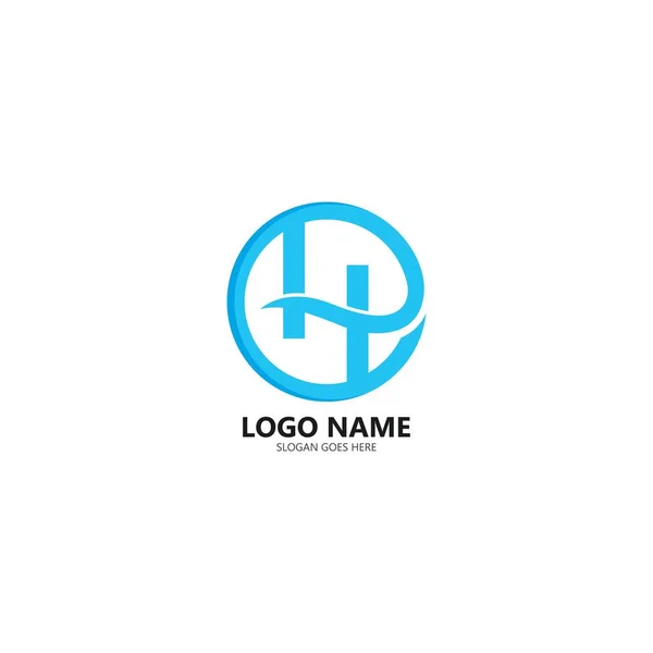 Brief Logo Vorlage Design Vektor Illustration — Stockvektor
