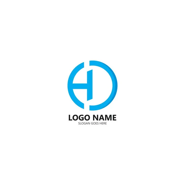 Επιστολή Λογότυπο Πρότυπο Σχεδιασμός Διάνυσμα Εικονογράφηση — Διανυσματικό Αρχείο