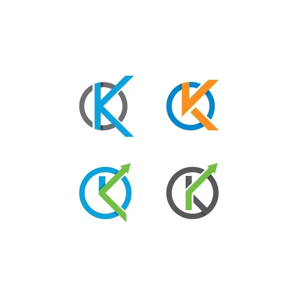 Carta Logotipo Modelo Vetor Ícone Ilustração Design — Vetor de Stock