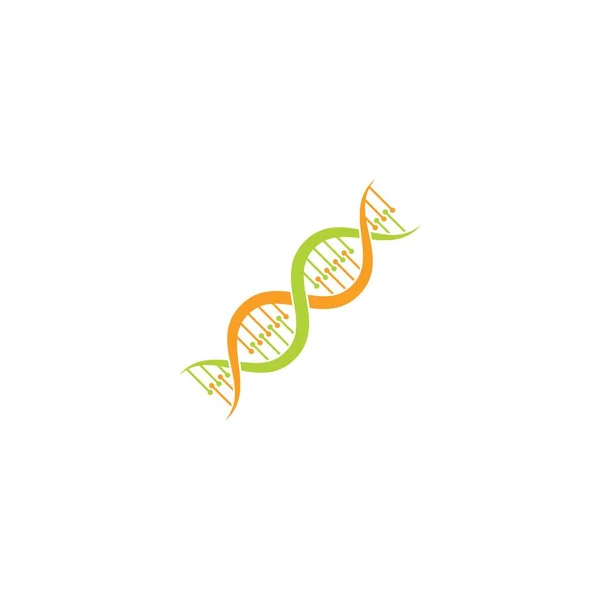 Dna Genetisch Teken Elementen Pictogram Illustratie Ontwerp — Stockvector