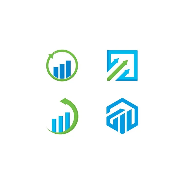 Бізнес Фінанси Професійний Шаблон Логотипу Векторна Піктограма — стоковий вектор