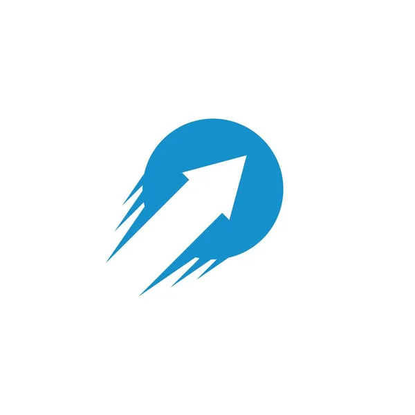 Frecce Business Vettoriale Illustrazione Icona Logo Template Design — Vettoriale Stock