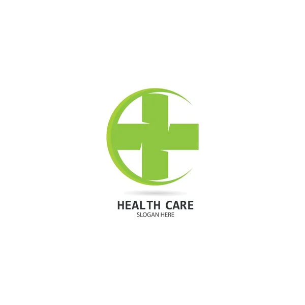 Salud Medical Logo Plantilla Vector Ilustración Diseño — Archivo Imágenes Vectoriales