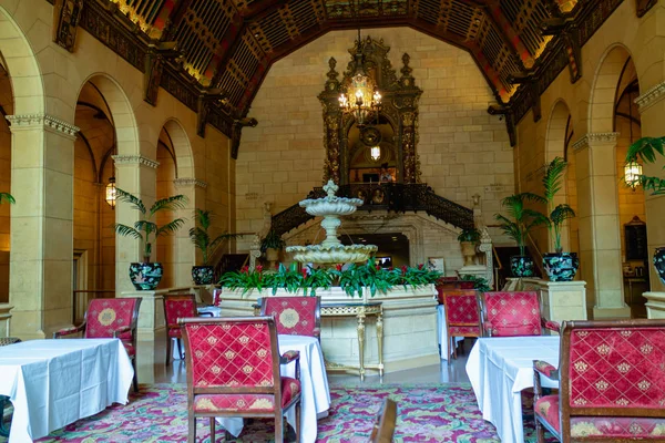 Historic Millennium Biltmore Hotel Interior Centro Los Ángeles Abril 2017 —  Fotos de Stock