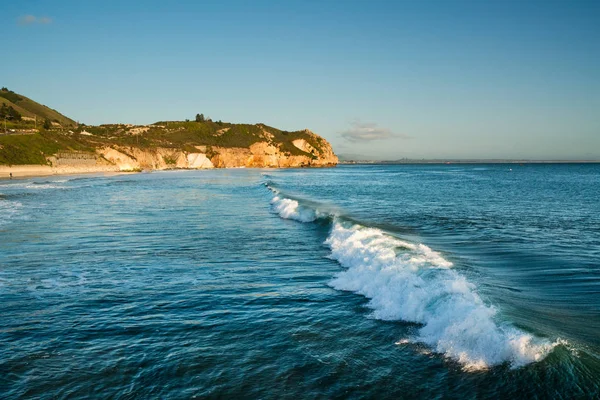 Cliff Okyanusu Avila Beach Kaliforniya — Stok fotoğraf