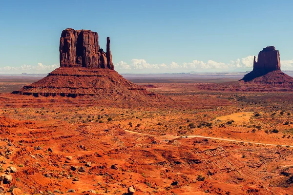 Hermoso Paisaje Monument Valley Parque Tribal Navajo — Foto de Stock