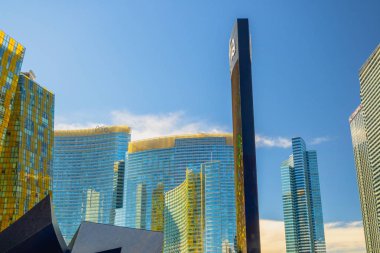 Downtown, Las Vegas, Nevada, Abd'de Lüks Mandarin Oriental Residences ve Aria Resort and Casino, 19 Kasım 2016
