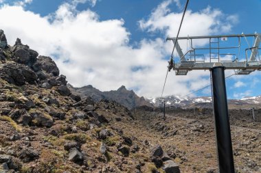 Telesiyej, Mount Ruapehu, Tongariro Ulusal Parkı, Yeni Zelanda