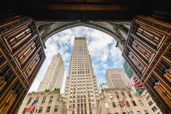 New York Cinquième Avenue Vue Cathédrale Patrick — Photo