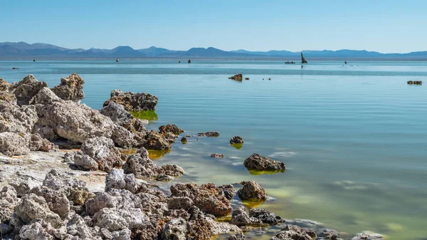 전망이 호수와 캘리포니아의 보호구역 — 스톡 사진