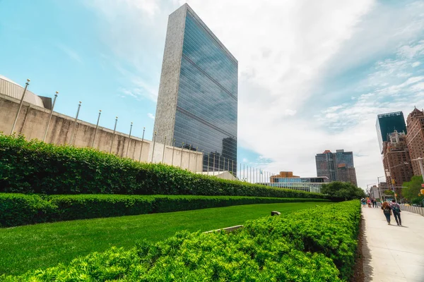 Sede de las Naciones Unidas, Ciudad de Nueva York — Foto de Stock