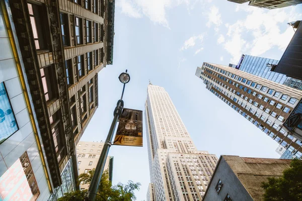 New York États Unis Mai 2019 Empire State Building Skyscrapers — Photo