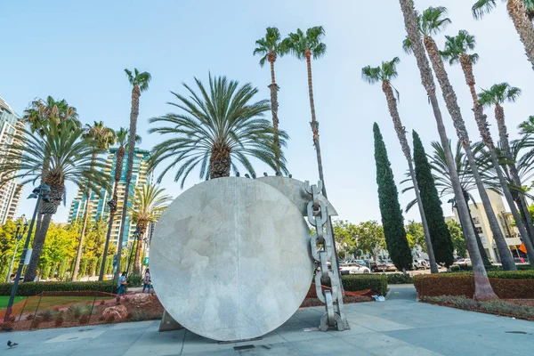 San Diego Usa August 2019 Breaking Chains Sculpture Melvin Edwards — Stock Photo, Image