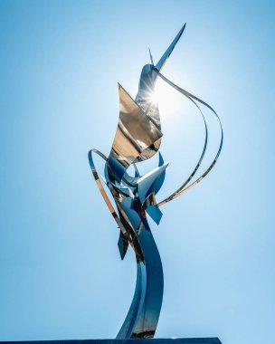 San Diego/Amerika - 11 Ağustos 2019. San Diego Marina Bölgesi, Kongre Merkezi. 