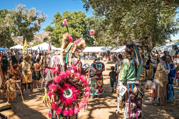 Live Oak Kampı Santa Barbara Usa Ekim 2019 Geleneksel Santa — Stok fotoğraf