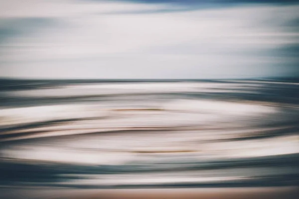 Soumrak Linkové Umění Iluze Abstraktní Pozadí Seascape Motion Blur Dlouhá — Stock fotografie