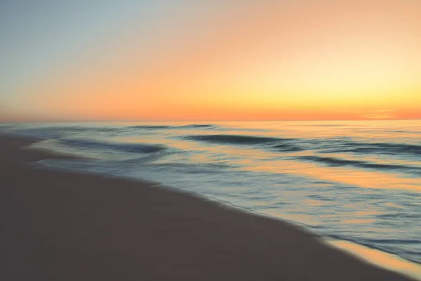 Αφηρημένο Φόντο Θαλασσογραφία Ηλιοβασίλεμα Στην Παραλία Απαλά Χρώματα — Φωτογραφία Αρχείου