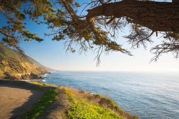 Big Sur Kalifornische Küste Malerische Landschaft Berühmte Kalifornien State Rout — Stockfoto