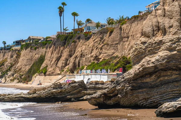 Shell Beach California Estados Unidos Junio 2020 Playa Arena Acantilados — Foto de Stock