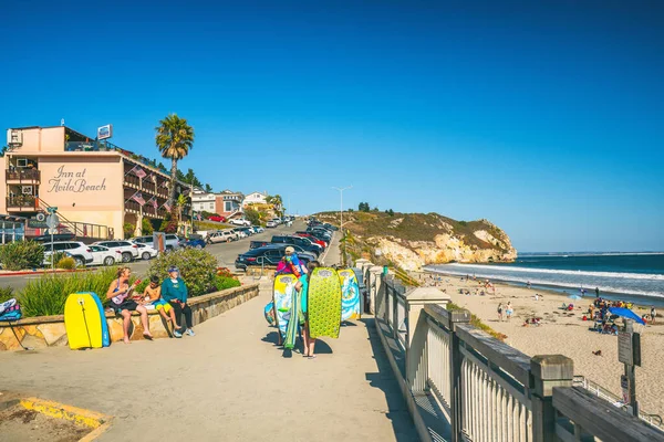 Avila Beach Californië Juli 2020 Avila Beach Promenade Avila Beach — Stockfoto