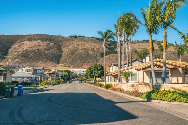 Shell Beach Californië Usa Juli 2020 Street View Prachtige Huizen — Stockfoto