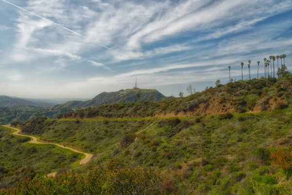 Los Angeles California Usa Április 2018 Griffith Park Túraútvonal Terület — Stock Fotó
