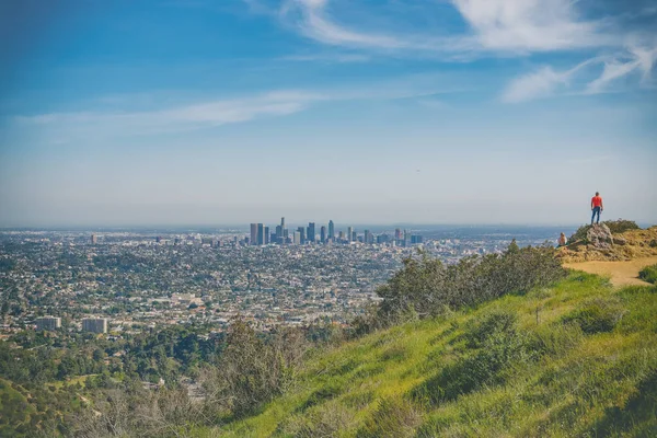 Los Angeles Kaliforniya Abd Nisan 2018 Griffith Park Yürüyüş Yolu — Stok fotoğraf
