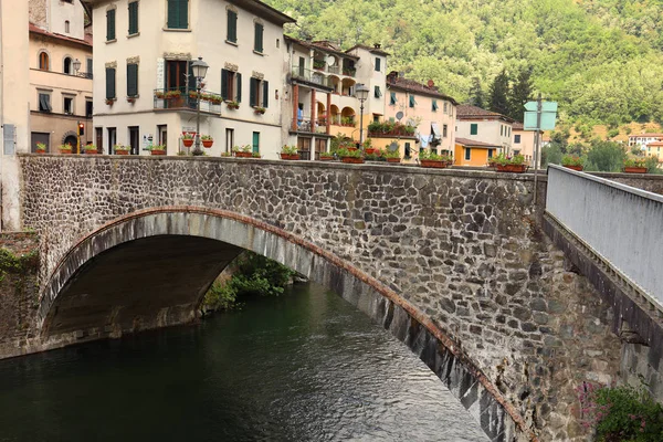 Bagni Lucca Berühmtes Dorf Für Seine Heißen Quellen Und Termalwasser — Stockfoto