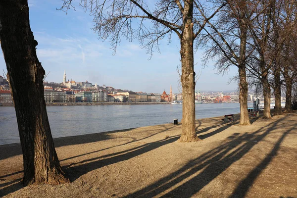 Río Danubio Budapest Europa — Foto de Stock