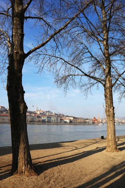 Río Danubio Budapest Europa — Foto de Stock