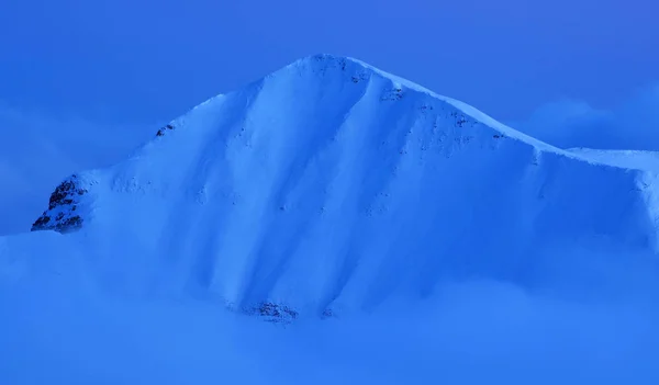 Winterliche Berglandschaft Fagaras Gebirge Rumänien — Stockfoto