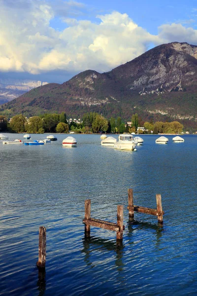 Lago Annecy Alta Saboya Francia Europa —  Fotos de Stock