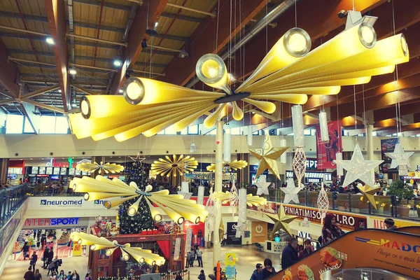 Architettura Moderna Del Centro Commerciale Iulius Timisoara Romania Europa — Foto Stock