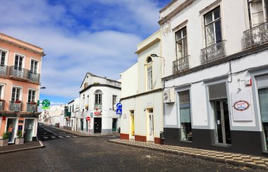 Ponta Delgada Resort, Sao Miguel Island, Azores, Portekiz, Avrupa'nın mimari detay